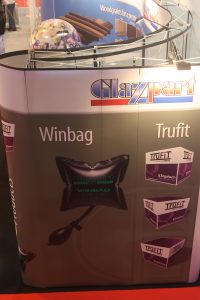 Glazpart featured Edgetech's window installation tape on its stand