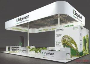 Edgetech stand at Glasstec 2018