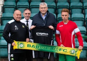 Barwell FC and Edgetech Managing Director