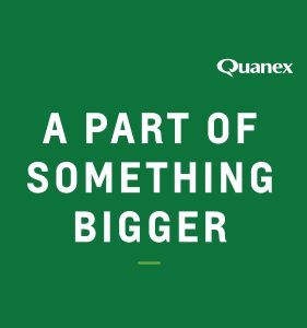 Quanex tagline