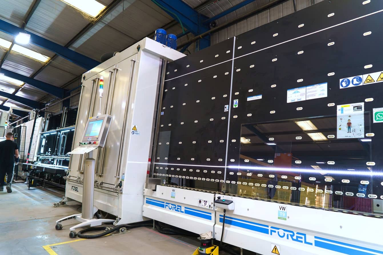 Forel Insulating Glass Production Line at Twinseal IGU Manufacturing Factory